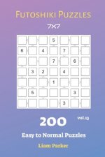 Futoshiki Puzzles - 200 Easy to Normal Puzzles 7x7 vol.13