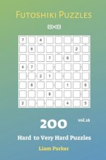 Futoshiki Puzzles - 200 Hard to Very Hard Puzzles 8x8 vol.16