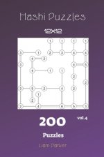 Hashi Puzzles - 200 Puzzles 12x12 vol.4