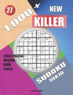 1,000 + New sudoku killer 10x10: Logic puzzles medium - hard levels