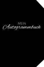 Mein Autogrammbuch: A5 Autogrammbuch zum selbst Befüllen mit Platz für ein Foto, Infos zum Star und dem Autogramm I Für 50 Autogramme mit