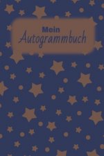 Mein Autogrammbuch: A5 Autogrammbuch zum selbst Befüllen mit Platz für ein Foto, Infos zum Star und dem Autogramm I Für 50 Autogramme mit