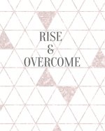 Rise And Overcome: Motivational Note Taking System Book For Students