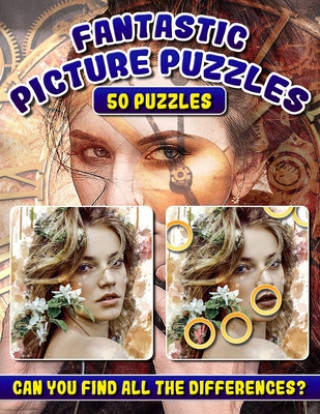 Fantastic Picture Puzzles: Spot the Difference Book for Adults. Picture Book for Adults. Can You Find All the Differences?