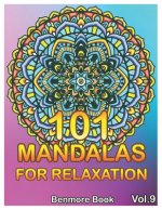 101 Mandalas For Relaxation: Big Mandala Coloring Book for Adults 101 Images Stress Management Coloring Book For Relaxation, Meditation, Happiness