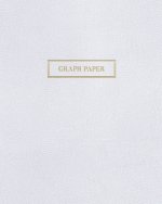 Graph Paper: Executive Style Composition Notebook - White Leather Style, Softcover - 8 x 10 - 100 pages (Office Essentials)