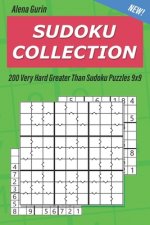 Sudoku Collection: 200 Very Hard Greater Than Sudoku Puzzles 9x9