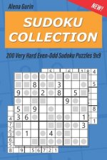 Sudoku Collection: 200 Very Hard Even-Odd Sudoku Puzzles 9x9