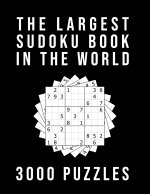 Largest Sudoku Book In The World - 3000 PUZZLES