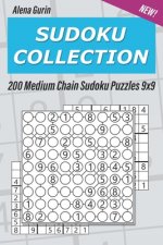 Sudoku Collection: 200 Medium Chain Sudoku Puzzles 9x9