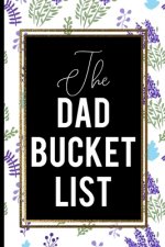 The Dad Bucket List: White Blue cover Dad gift cute cool Bucket List