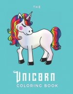 The Unicorn Coloring Book: For Stress Release - 25 Pages - Paperback - Made In USA - Size 8.5 x 11