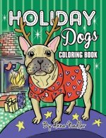 Holiday Dogs Coloring Book: Relax while you color this book. It's filled with detailed illustrations of different dog breeds in Christmas sweaters