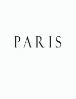 Paris: White Black Decorative Book to Stack Together on Coffee Tables, Bookshelves and Interior Design - Add Bookish Charm De