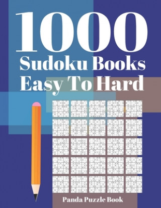 1000 Sudoku Books Easy to Hard