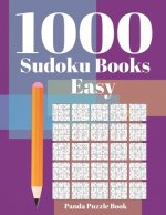 1000 Sudoku Books Easy: Brain Games for Adults - Logic Games For Adults - Mind Games Puzzle