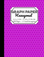 Hexagonal Graph Paper Notebook: Organic Chemistry & Biochemistry Note Book, 1/4 inch hexagons (Science Notebooks Series)
