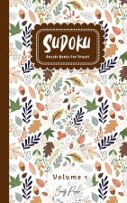 Sudoku Puzzle Books For Travel: Easy to Extreme Level Puzzle Travel Friendly Book Pocket Size 5x8 Inches (Volume 1)