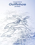 Livro para Colorir de Golfinhos para Adultos