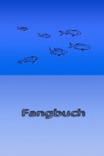 Fangbuch: Ein Fangbuch für Angler - schlichtes Design