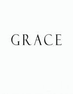 Grace: Black and White Decorative Book to Stack Together on Coffee Tables, Bookshelves and Interior Design - Add Bookish Char