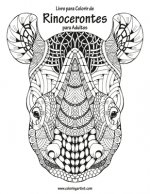 Livro para Colorir de Rinocerontes para Adultos