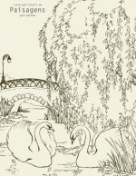 Livro para Colorir de Paisagens para Adultos