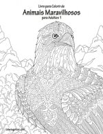 Livro para Colorir de Animais Maravilhosos para Adultos 1