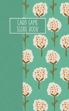 Card Game Score Book: For Tracking Your Favorite Games - Trees