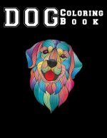 Dog Coloring Book: good dog coloring book for adults relaxation One Side Design 8.5x11