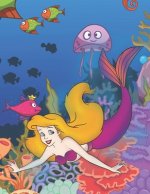 Mermaid Activity Book Favor: Cute Nautical Themed Color, Dot to Dot, and Word Search Puzzles Provide Hours of Fun For Creative Young Kids