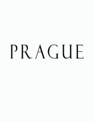 Prague: Black and White Decorative Book to Stack Together on Coffee Tables, Bookshelves and Interior Design - Add Bookish Char