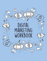Digital Marketing Workbook: Online Business Calendar Scheduler and Organizer For Social Entrepreneurs