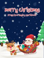 Merry Christmas Preschool Basics Workbook: kindergarten math coloring workbook, number 1-10, counting and shape.