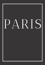Paris: A decorative book for coffee tables, end tables, bookshelves and interior design styling Stack city books to add decor