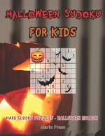 Halloween Sudoku For Kids: Hard Sudoku Puzzles - Halloween Edition