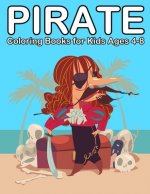 Pirate Coloring Books for Kids Ages 4-8
