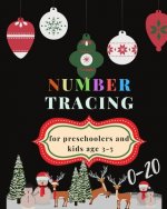 0-20 Number tracing for Preschoolers and kids Ages 3-5: Book for kindergarten.100 pages, size 8X10 inches . Tracing game and coloring pages . Lots of