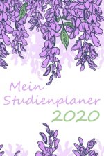 Mein Studienplaner 2020: Ein Studentenkalender und Planer - 1 Woche auf 2 Seiten - Wochenplaner / Tagesplaner - zum planen, organisieren und no