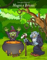 Livro para Colorir de Magos e Bruxas