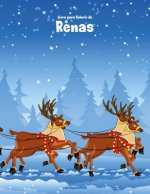 Livro para Colorir de Renas