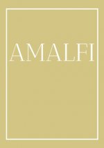 Amalfi: A decorative book for coffee tables, end tables, bookshelves and interior design styling - Stack coastline books to ad