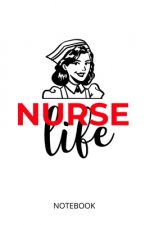 Nurse Life: a5 notebook, dotted, dot grid 120 pages