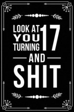 Look at You Turning 17 and Shit: Funny birthday gift for 17 year old