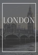 London: A decorative book for coffee tables, end tables, bookshelves and interior design styling Stack city books to add decor