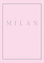 Milan: A decorative book for coffee tables, end tables, bookshelves and interior design styling - Stack city books to add dec