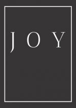 Joy: A decorative book for coffee tables, end tables, bookshelves and interior design styling - Stack home books to add dec