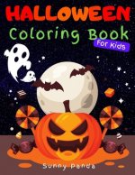 Halloween Coloring Book For Kids: Ages 4 - 8