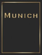 Munich: Gold and Black Decorative Book - Perfect for Coffee Tables, End Tables, Bookshelves, Interior Design & Home Staging Ad