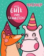 Alles Gute zum Geburtstag: malbuch